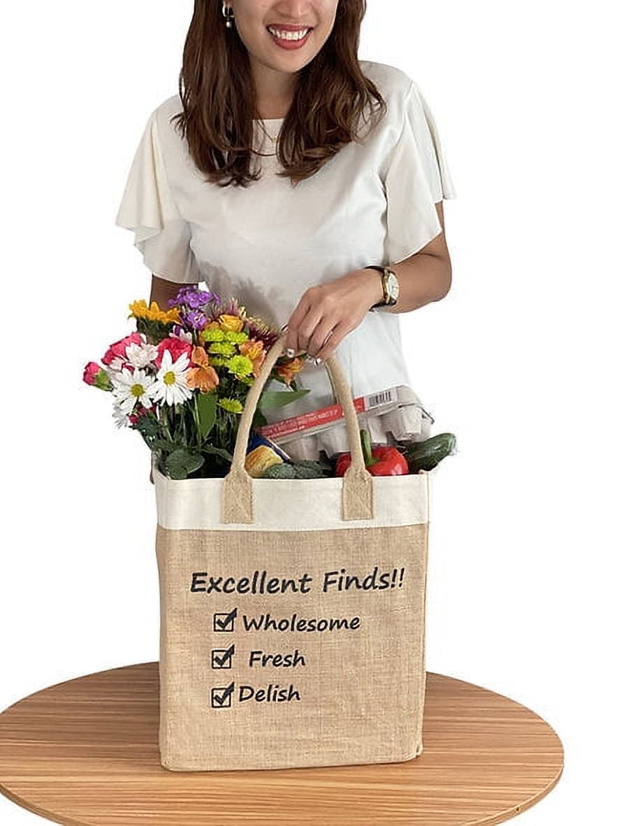 NOBO Eco-Friendly Jute Tote Bag – Versatile & Stylish Everyday Carry