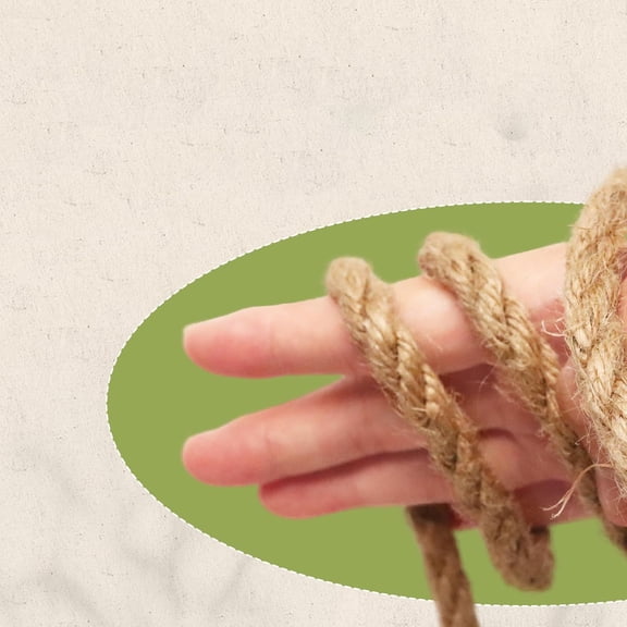 Jute Twine Rope, Natural Hemp String for Gardening, Crafting, DIY Crafts, Bundling, Home Decor, Gift Wrapping