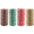 thumbnail image 1 of Jute Twine String Hemp Rope - 2Mm Natural Burlap Cord Rolls for Diy Crafts, Decoration, Bundling, Packing, Gifts, Artworks, Gardening Applications (1 Pack), 1 of 2