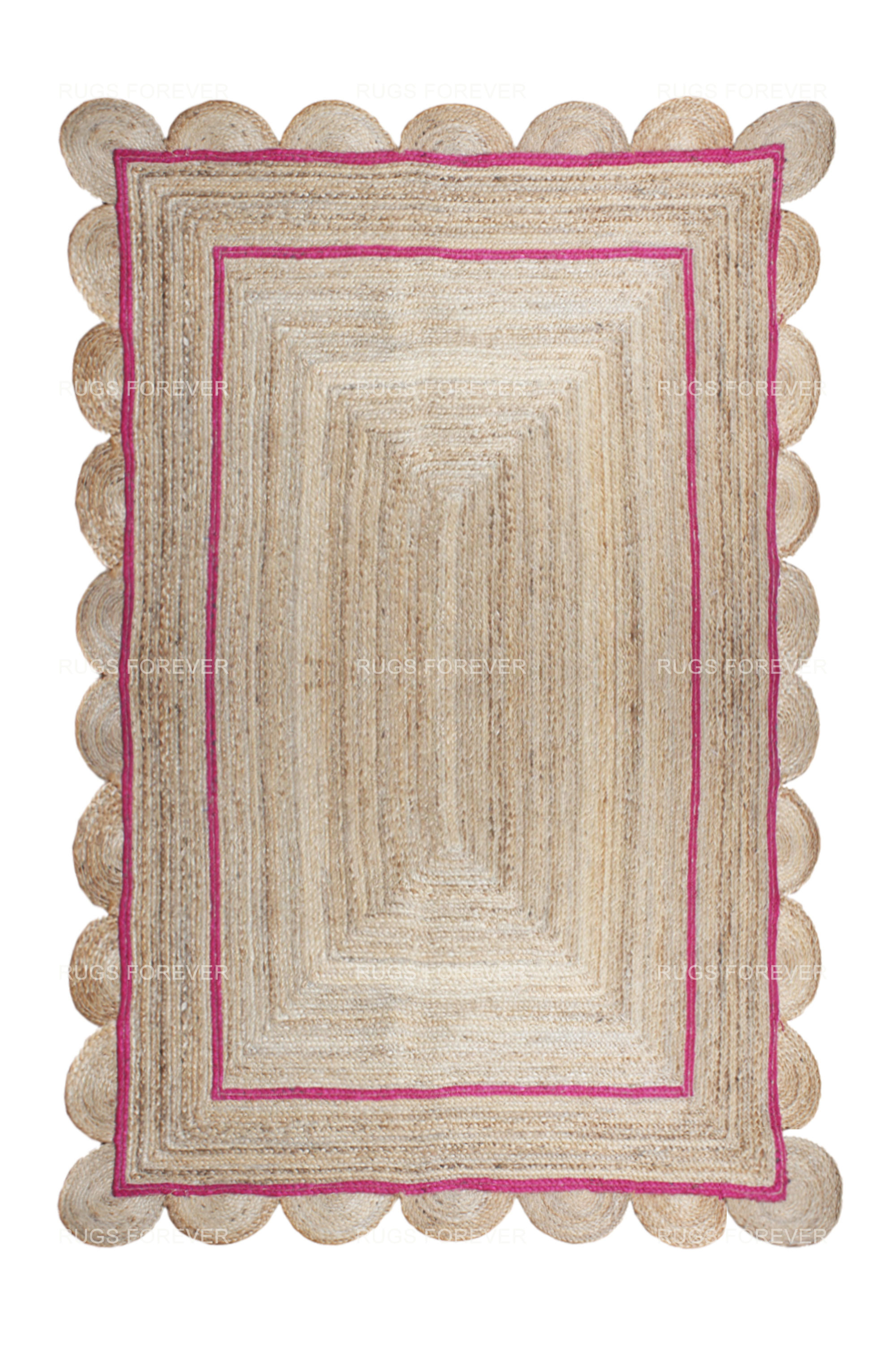 Jute area rug Natural fiber rug Dining room rug Square area rug Living