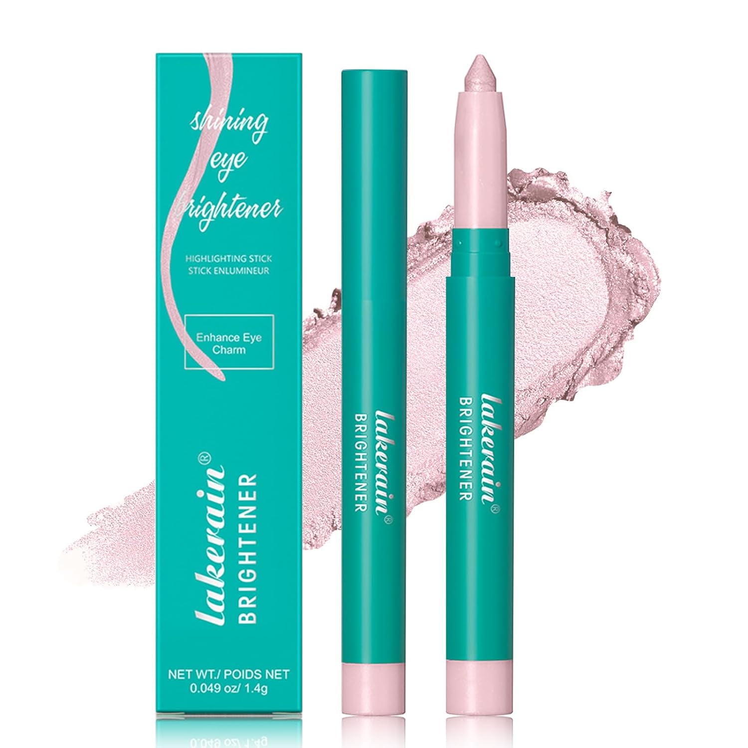 Jutqut Eyeshadow Stick, Thrive Eye Brightener Stick, Waterproof Glitter