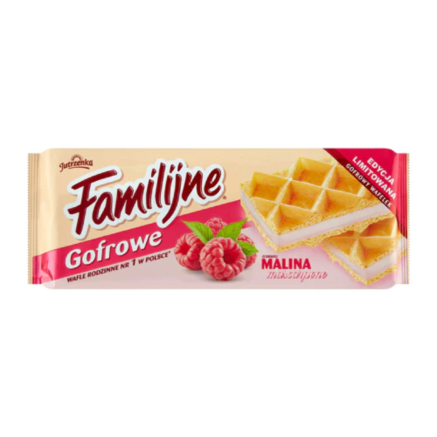 Jutrzenka Family Wafers with Raspberry Mascarpone