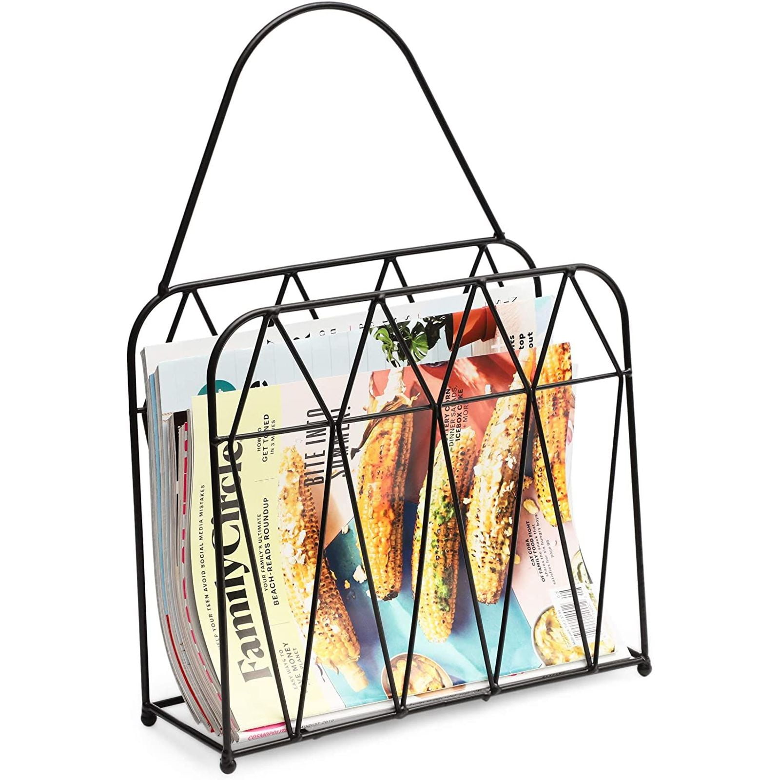 Juvale 15.5" Wall Mounted Magazine Rack Hanging Mail Document Folder