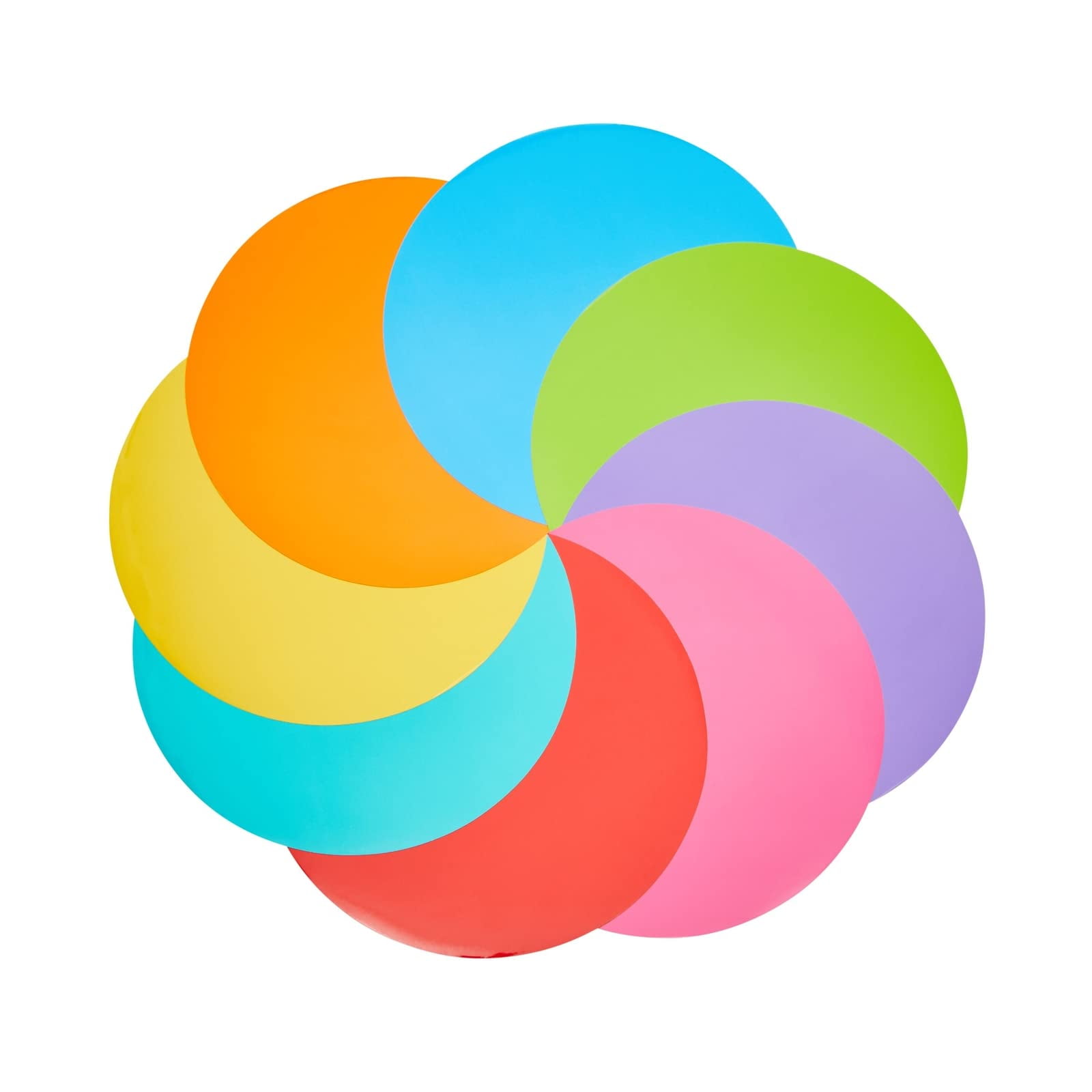 Juvale 24 Pack 11inch Dry Erase Spots and Sticker Dots for Classroom