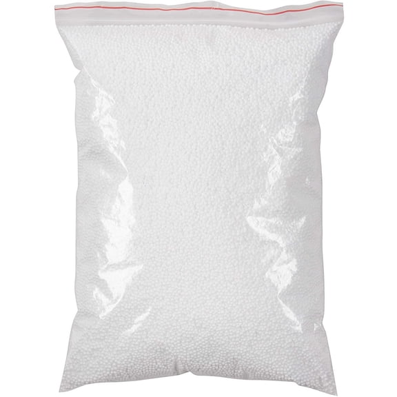 Juvale Foam Beads for Slime Slime Making Supplies & Polystyrene Foam Pellets - Bean Bag Refill Beads & Packing Balls for Party Decorations & DIY Craft Projects - 90,000 Count, 0.08-0.12 in, White