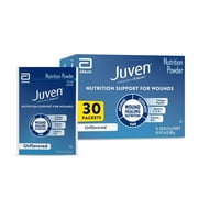 Juven Therapeutic Nutrition Drink Powder for Wound Healing, Includes Collagen Protein, Unflavored, 30 Count