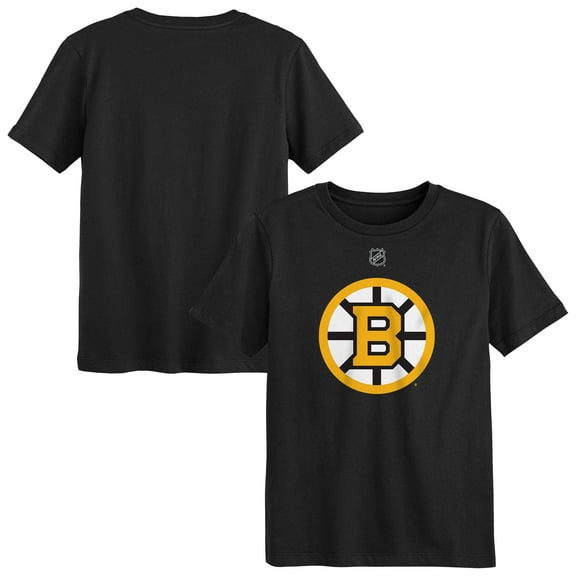 Juvenile Outerstuff Black Boston Bruins Primary Logo T-Shirt