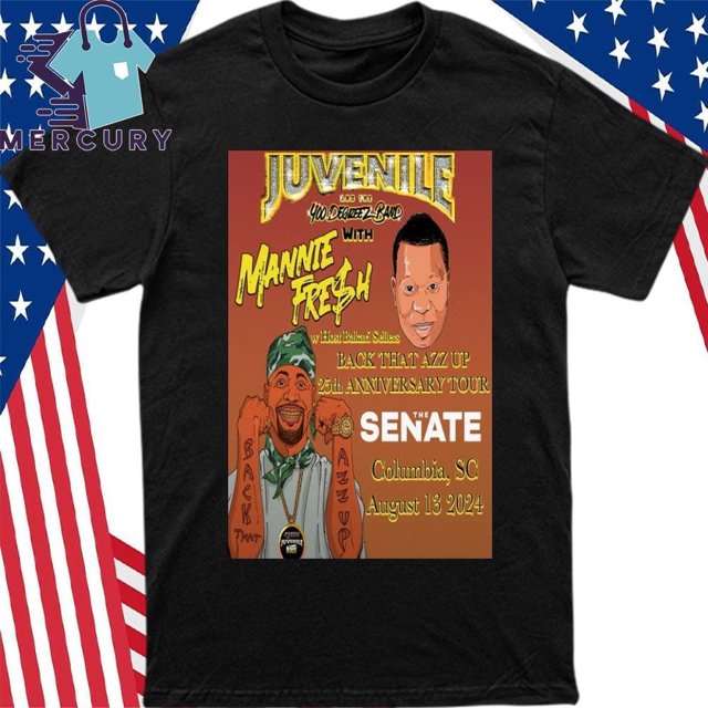 Juvenile & The 400 Degreez Band Aug 13 2024 Columbia Sc Toyota Pavilion