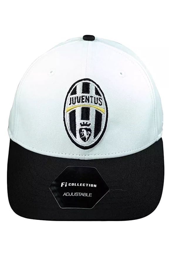 Juventus Baseball Cap, Black/White, Adjustable