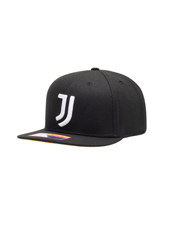 Juventus Draft Night Flat Peak Snapback Hat (Fan Ink)