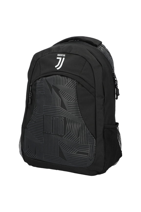 Juventus Soccer Backpack, Black, 100% Polyester