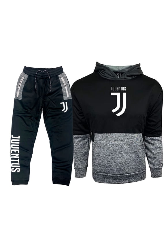Juventus Athletic Hoodie and Jogger Pant Set, Men's L