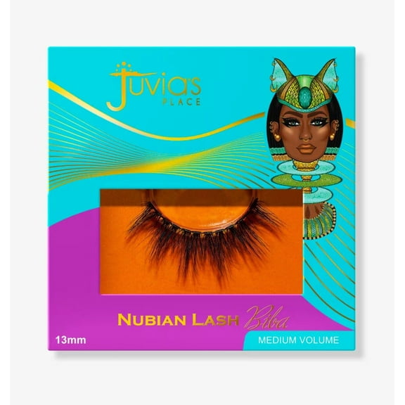 Juvia's Place Nubian Lash Biba Faux Mink Vegan Lashes Glam Medium VOLUME New