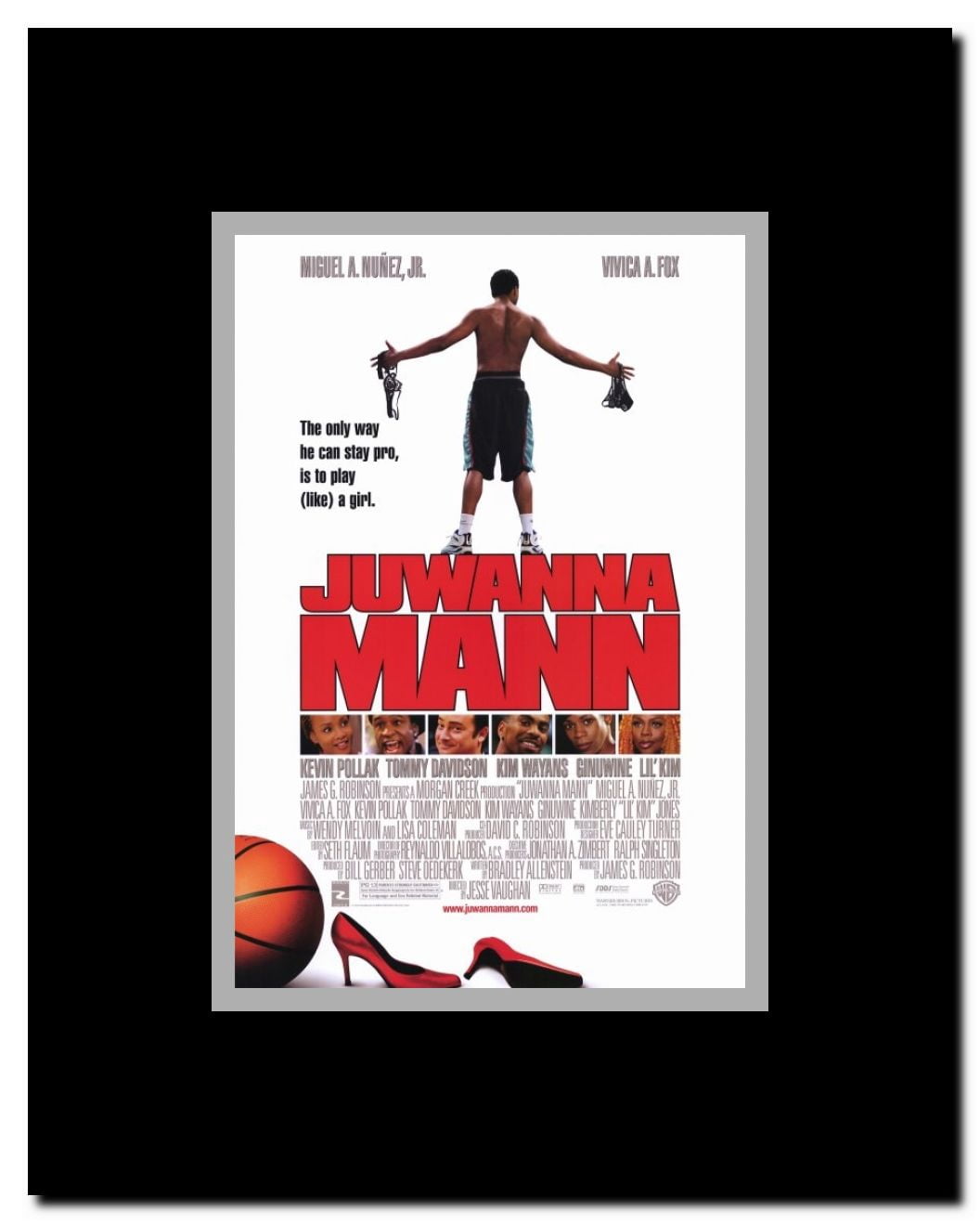 Juwanna Mann Framed Movie Poster