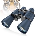 thumbnail image 1 of Juyafio 12x50 Binoculars for Adults,HD Binoculars with Low Light Night Vision, Clear FMC BAK4 Prism Lens, Binoculars for Hunting Birds Watching Traveling Stargazing Outdoor Sport, Blue, 1 of 8
