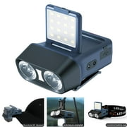 Juyafio New Multifunctional Induction Headlamp USB Rechargeable 3000Lux Super Bright. with A Reading Light And Infinite Dimming, Clip On Cap,Suitable For Camping&Hiking , Overnight Battery Life