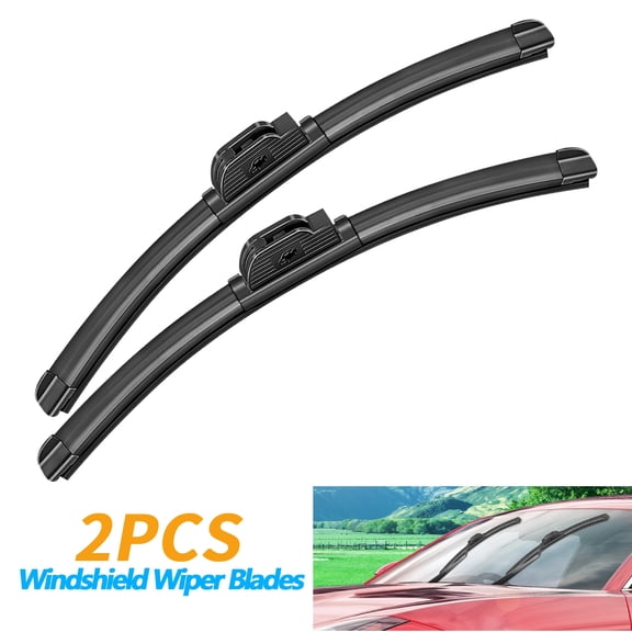 Juyioudy 2 Pcs Front Windshield Wiper Blades 24Inch&21Inch Replacement for Bentley Mulsanne 2017(With Accessories, Pack of 2),Y22X6C6S