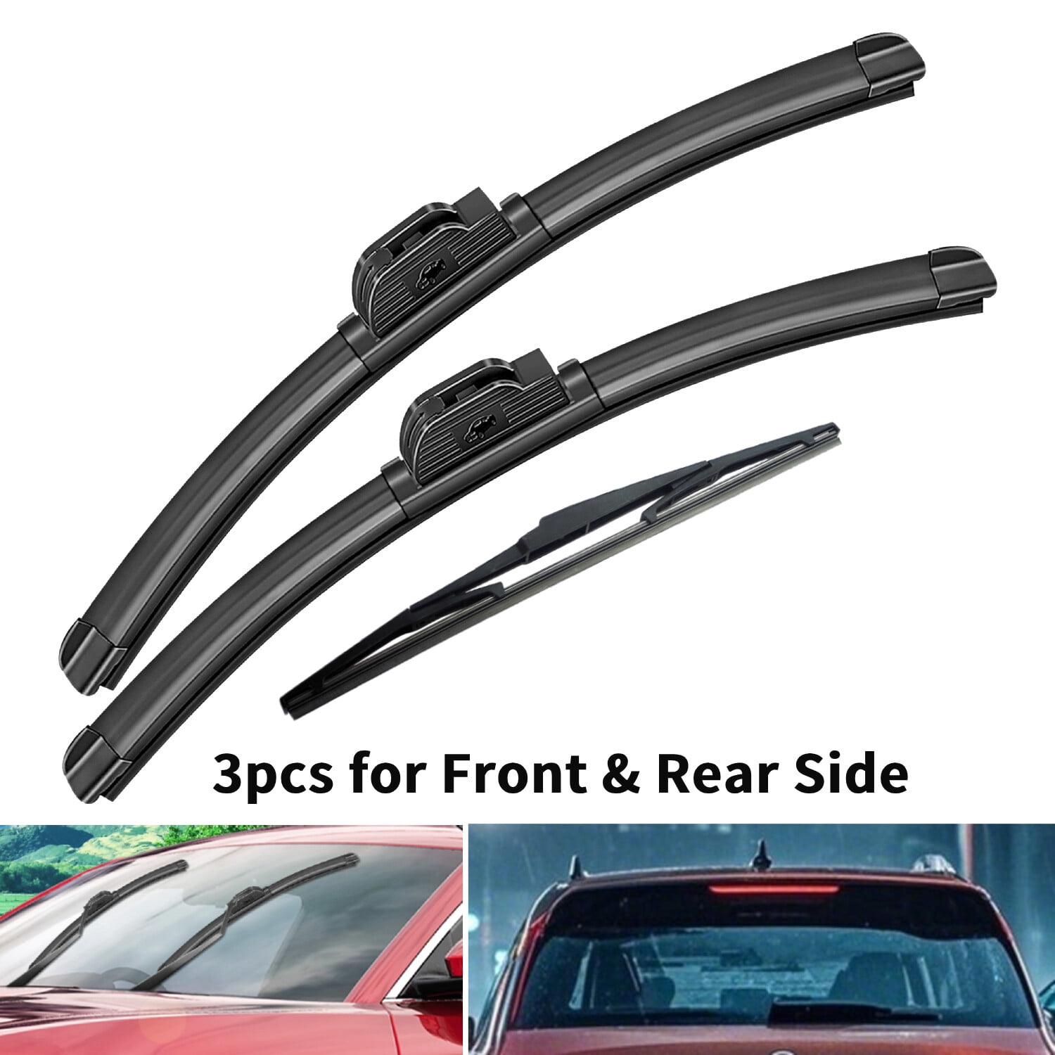 Juyioudy 26"+21"+16" Front and Rear Windshield Wipers Fit For Lexus RX350 2016-2022 (Set of 3),Y24Q5X7E