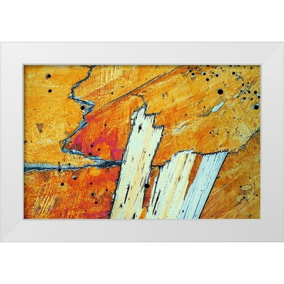 Juzak, Peter 32x22 White Modern Wood Framed Museum Art Print Titled - Natriumhydrogensulfat