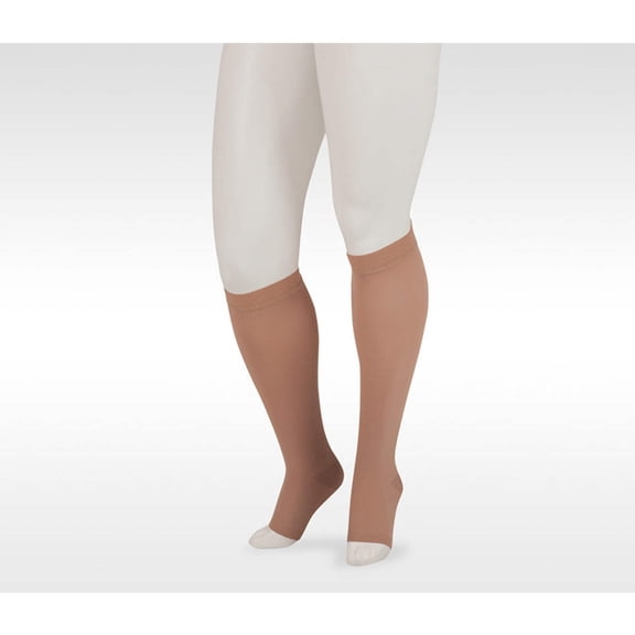 Juzo 18579 20-30 mmHg, Dynamic, Knee, OT, Petite Silicone, 5cm - Size I