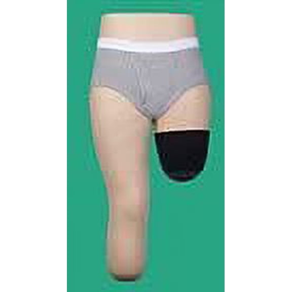 Juzo 19983 20-30 mmHg, Xtra, AK Shrinker, 12'' / 30 cm Silicone, Black - Size V