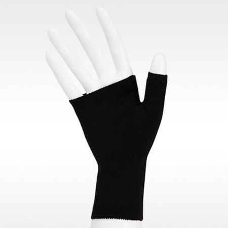 Juzo 2000 Soft Seamless Gauntlet Left - 15-20 mmHg Reg Reg Black Medium
