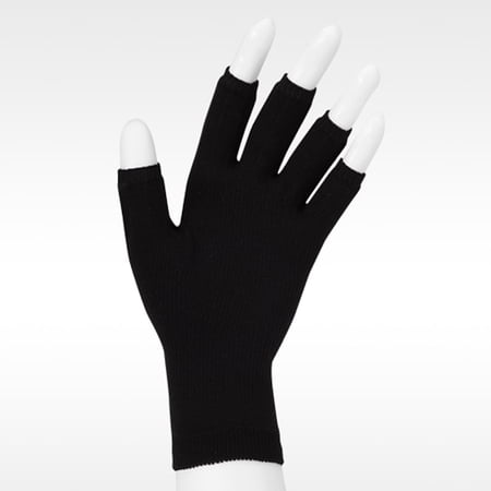 Juzo 2001 Soft Seamless Glove Left - 20-30 mmHg Reg Reg Black Large