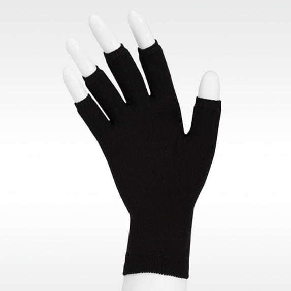 Juzo 2001 Soft Seamless Glove Right - 20-30 mmHg Reg Reg Black Medium