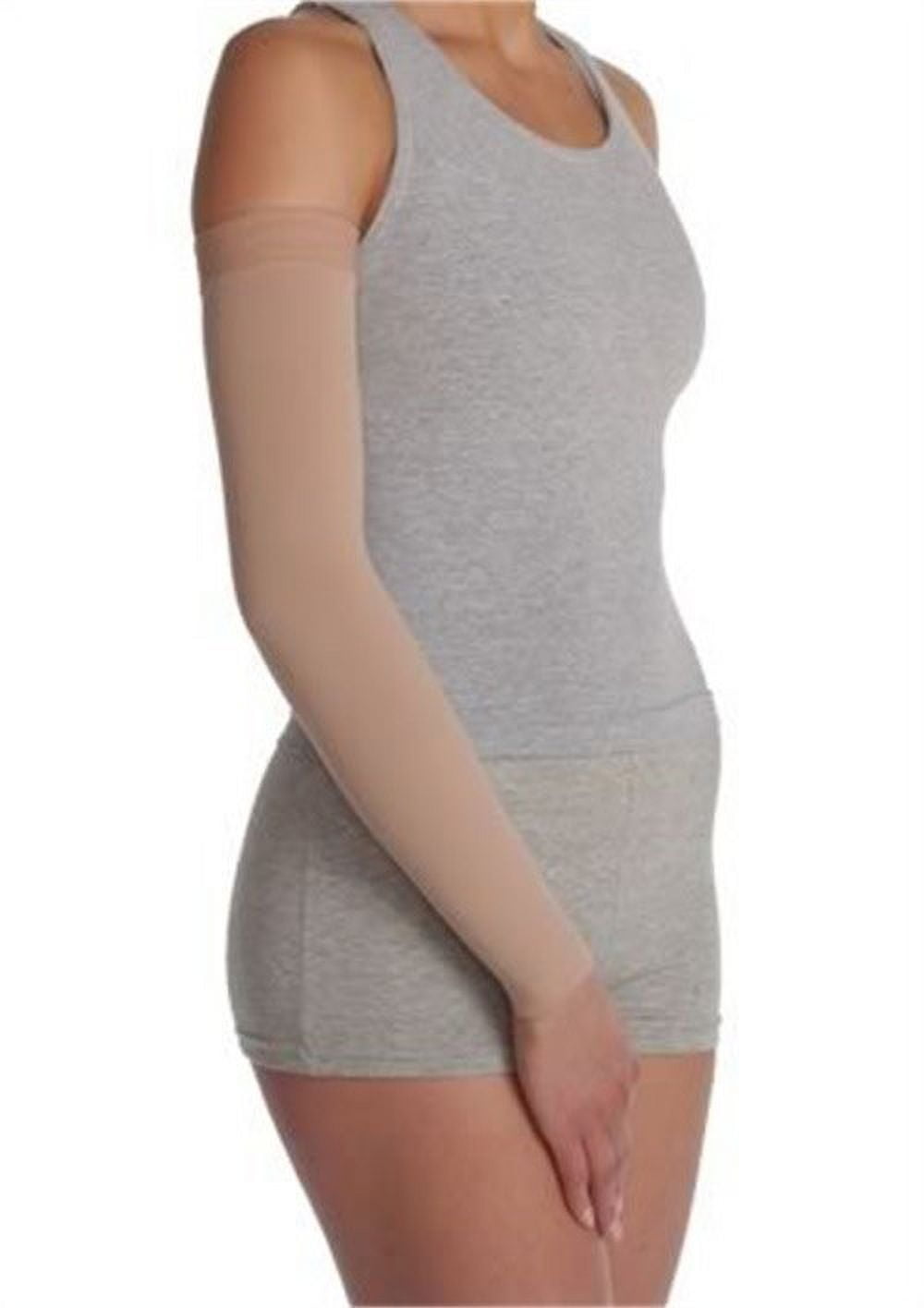 Juzo 2001mxcglsb06 Ii Soft Circular Knit Arm Sleeve 20 30 Mmhg Long Max With Silicone Border 5812