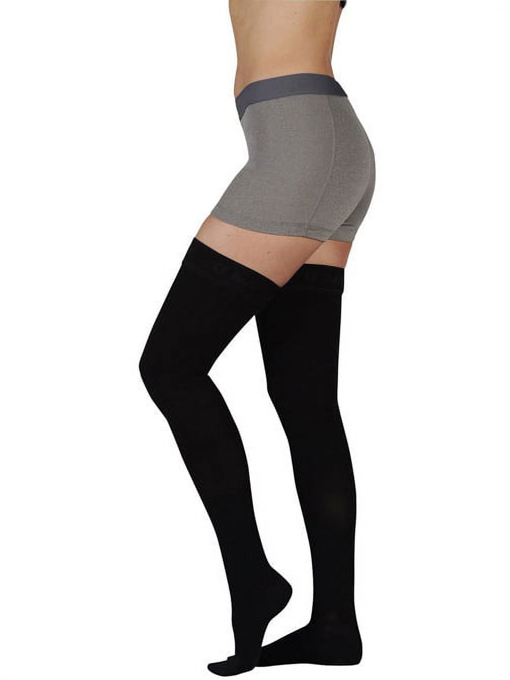 Juzo 20-30 MmHg, Move, Thigh, Silicone, Short, Black - 3611AGSBSH10 IV