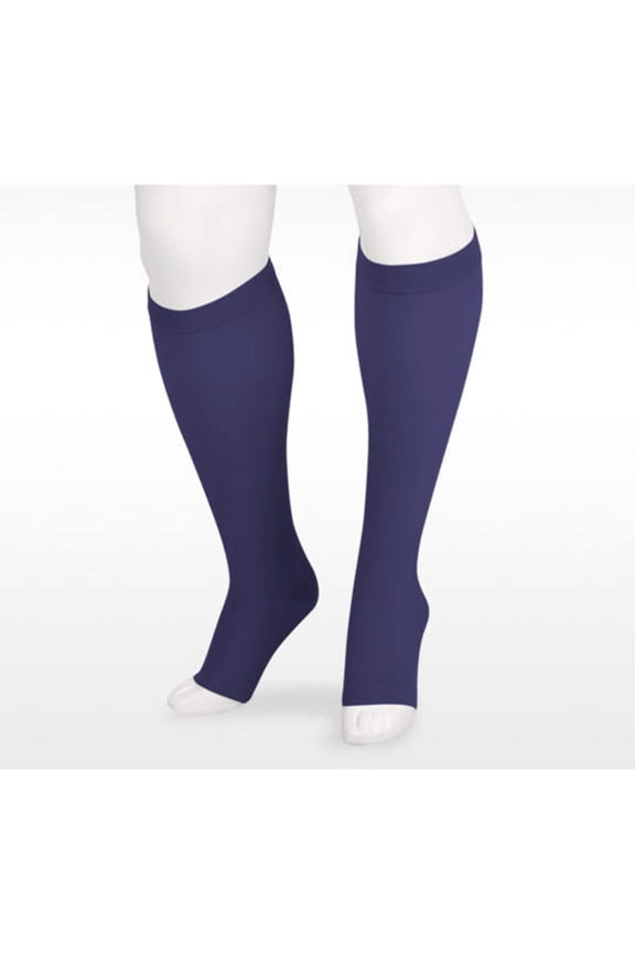 2002 Soft Open Toe Knee Highs - 30-40 mmHg Petite