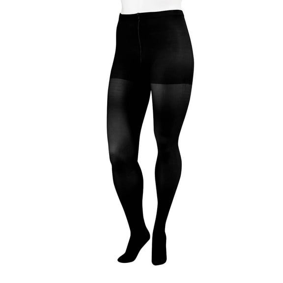 Juzo 2002ATFFPE10 IV Soft Pantyhose 30-40 mmHg Full Foot Petite - Black