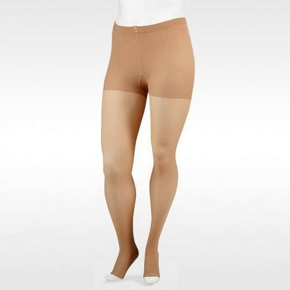 Juzo 2081 Soft Open Toe Maternity Pantyhose - 20-30 mmHg Reg Beige I