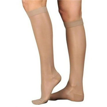 Juzo 2102ADFFSH14 V V Naturally Sheer Closed Toe Knee High Short - Beige