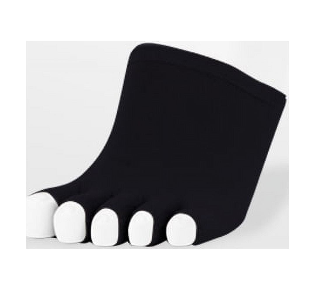 Juzo 2301 Seamless Compression Glove, Open Finger Slots (Black, Small) - For Hand Edema, Swelling, Arthritis Support