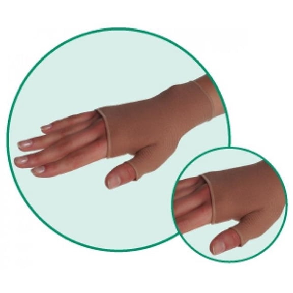Juzo 3021 Expert Lymphedema Gauntlet - 20-30 mmHg Beige 2