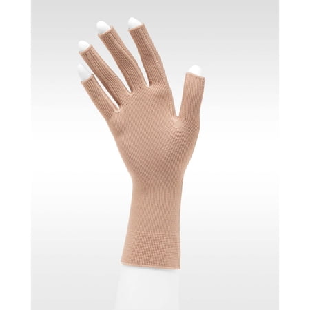 Juzo 3021 Lymphedema Gauntlet w/Finger Stubs - 20-30 mmHg Beige V