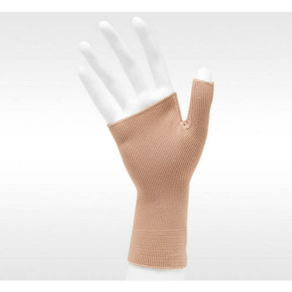 Juzo 3022 Lymphedema Gauntlet w/Thumb Stub - 30-40 mmHg Reg Reg Beige 2