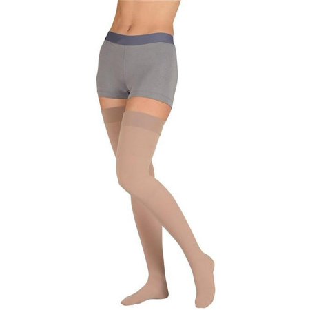 Juzo 3513AG VI 40-50 Mmhg Varin Garter Style Open Toe Thigh Highs