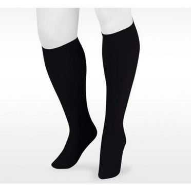 Juzo 3522 Dynamic Cotton Knee High Socks - 30-40 mmHg Reg Black I