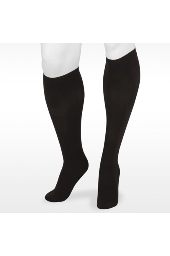 4412 Basic Closed Toe Knee Highs - 30-40 mmHg Short Black V