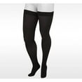 thumbnail image 1 of Juzo 4412 Basic Closed Toe Thigh Highs w/ Silicone Band - 30-40 mmHg Reg Black III, 1 of 3