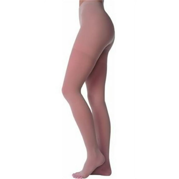 Juzo 4410 Basic Open Toe Pantyhose - 15-20 mmHg Short Beige II