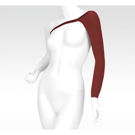 Juzo Dynamic 20-30 mmHg, Dynamic, Sleeve, w/ Strap, Max, Long, Chocolate