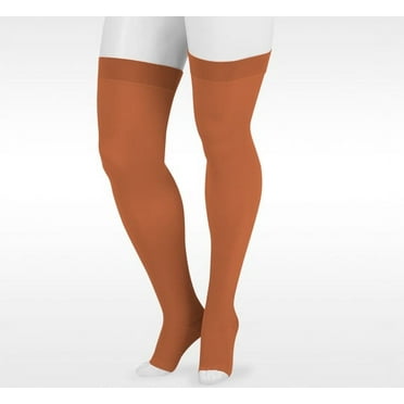 Juzo Dynamic 20-30 mmHg, Dynamic, Thigh, Max, OT, Silicone, Cinnamon