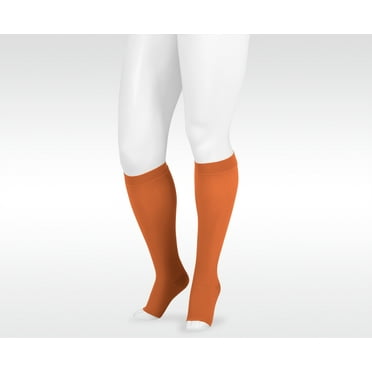 Juzo Dynamic 30-40 mmHg, Dynamic, Knee, OT, 3.5cm Silicone, Cinnamon