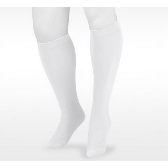 Juzo Dynamic Cotton 20-30 mmHg, Dynamic, For Men, FF, White