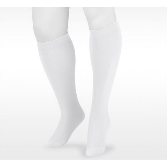 Juzo Dynamic Cotton 30-40 mmHg, Dynamic, For Men, FF, White