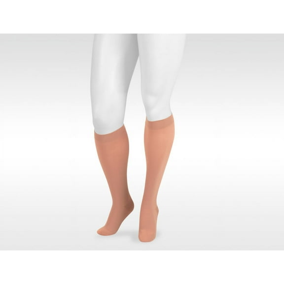 Juzo Dynamic Varin 3511 Knee-High 20-30mmhg Silicone Top Band Closed Toe Sock