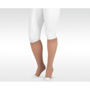 Juzo Dynamic Varin 3512 Knee-High 30-40mmhg Open Toe Stocking with Silicone Top Band